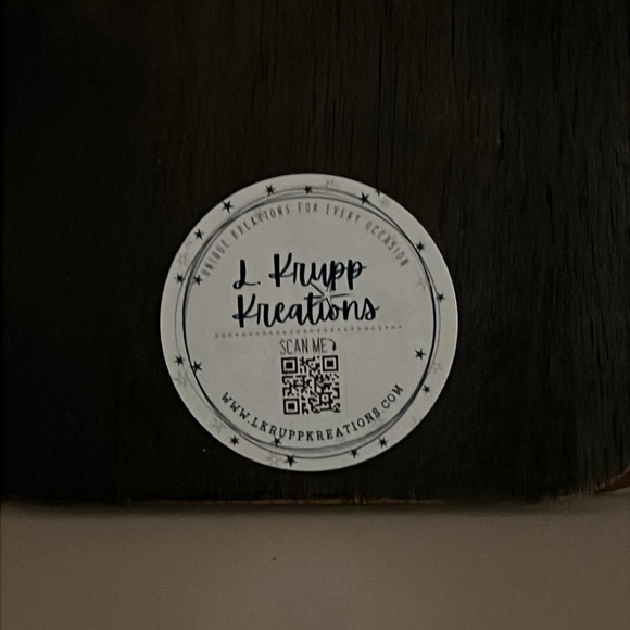 Charming Bear Shelf Sitter with Heart Accent by L Krupp Kreations - Picture 3 of 3